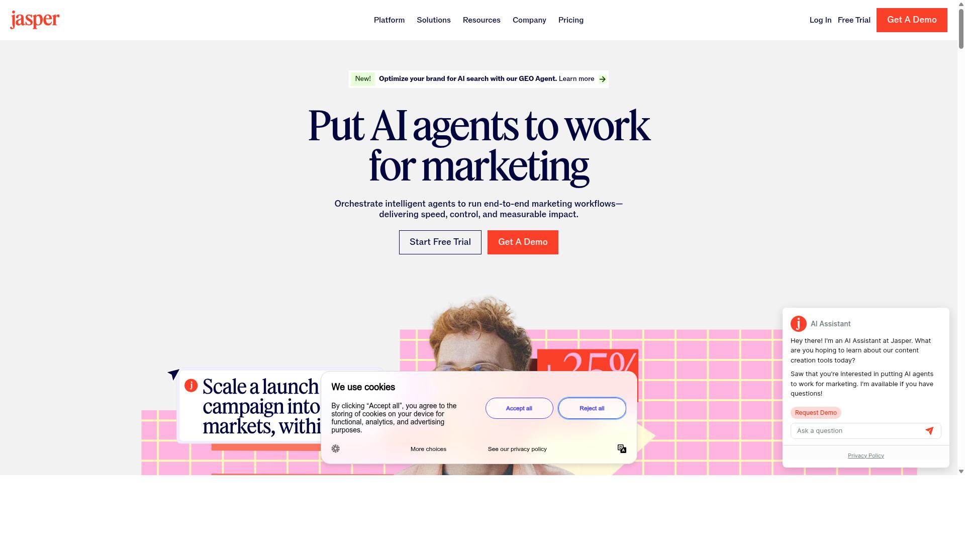 Jasper website